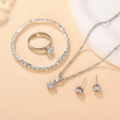 Elegant 5pcs Jewelry Set