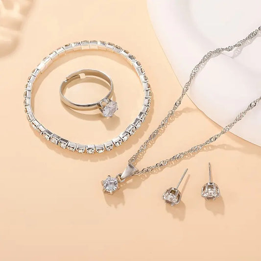 Elegant 5pcs Jewelry Set