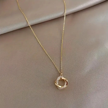 Golden Pendant Necklace