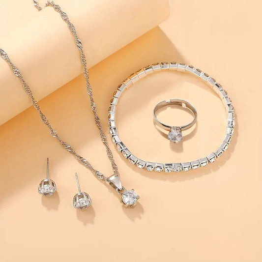 Elegant 5pcs Jewelry Set